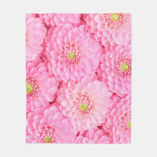 Rosa Dahlia Blume Hintergrund. Top-Ansicht.  Fleecedecke