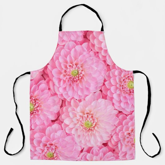 Rosa Dahlia Blume Hintergrund. Top-Ansicht. Schürze (Vorderseite)