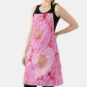 Rosa Dahlia Blume Hintergrund. Top-Ansicht. Schürze (InSitu)