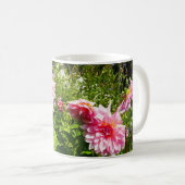 Rosa Dahlias (Otto's Thrill) Kaffeetasse (VorderseiteRechts)