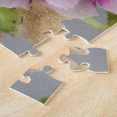 Rosa Dahlie Puzzle (Seite)