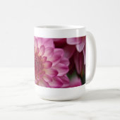 Rosa Dahlie-Tasse Kaffeetasse (VorderseiteRechts)