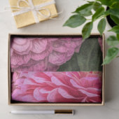 Rosa Dahlien Blumen Seidenpapier (Geschenk)