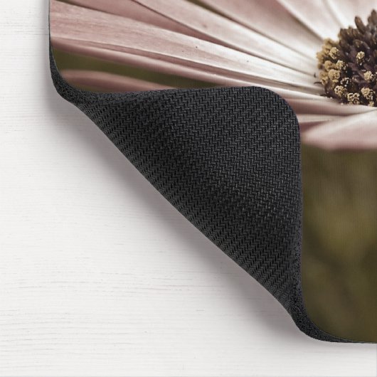 Rosa Daisy-Makro Mousepad (Ecke)