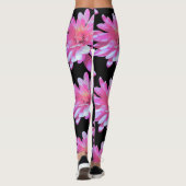 Rosa Daisy-Muster Leggings (Rückseite)