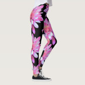 Rosa Daisy-Muster Leggings (Rechts)