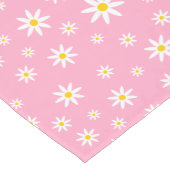 Rosa Daisy Table Runner Kurzer Tischläufer (Ecke)