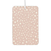 Rosa Dalmatiner-Punkte, Dalmatiner-Punkte, gepunkt Autolufterfrischer (Vorderseite)