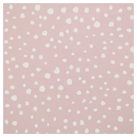 Rosa Dalmatiner-Punkte, Dalmatiner-Punkte, gepunkt Stoff (Muster)