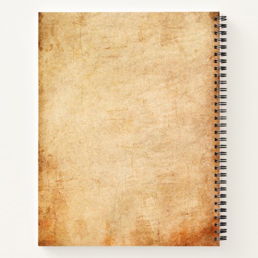 Rosa Damascena Notizblock (Rückseite)