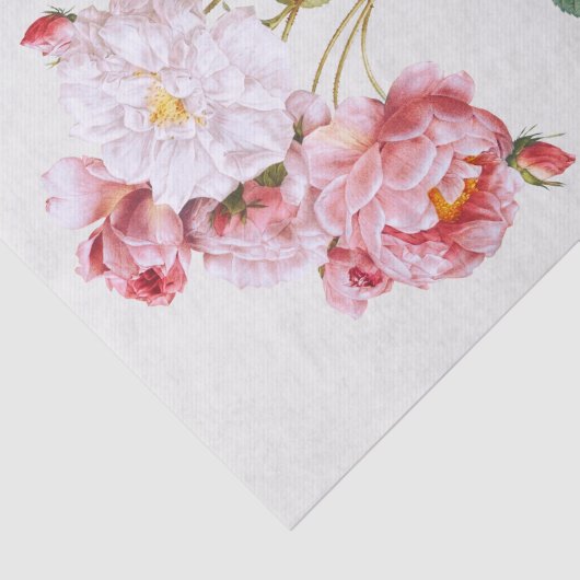 Rosa Damascena Seidenpapier (Ausschnitt)