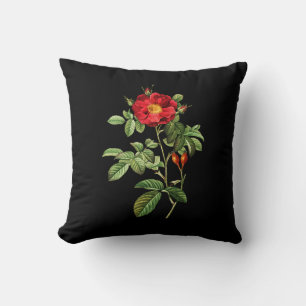 Rosa Damascena Throw Kissen