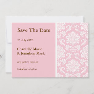Rosa Damaske Save the Date