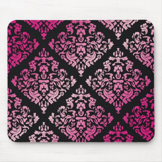 rosa Damast 311-Luxuriously Mousepad (Vorne)