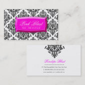 Rosa Damast-auffälliges Rosa der Explosions-311 Visitenkarte (Vorne/Hinten)