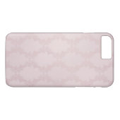 Rosa Damast Case-Mate iPhone Hülle (Rückseite (Horizontal))