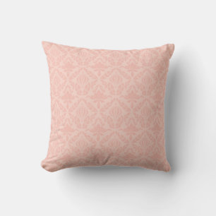 Rosa Damast Vintage Elegant Kissen