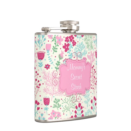 Rosa Dame Flachmann (Rechts)