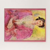 Rosa Dame Puzzle (Horizontal)