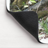 Rosa-Damenschuh Mousepad (Ecke)