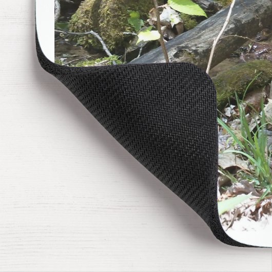 Rosa-Damenschuh Mousepad (Ecke)