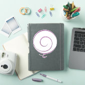 Rosa Dankbarkeit Aufkleber (iPad Hülle)