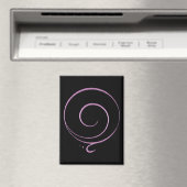 Rosa Dankbarkeit  Magnet (In Situ (Geschirrspüler))