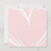 Rosa Dankeschön Für Ihre Bestellung Karte (Rückseite)