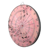 rosa dartscheibe (Vorderseite rechts)