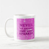 Rosa |, das nie jedermann gelassen wird, Dull Kaffeetasse (Links)