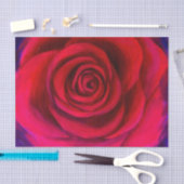 Rosa Decoupage Nah Seidenpapier (Handwerk)