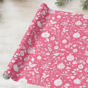 Rosa Dekorationsdesign Geschenkpapier