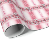 Rosa Dekorationspapier Geschenkpapier (Rolleneckpunkt)