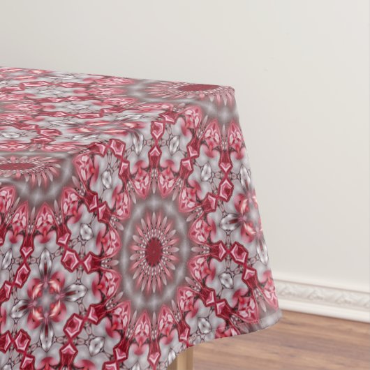 Rosa Dekorative Feiertage Tischdecke (Beispiel)