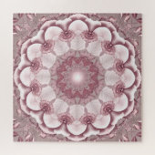 Rosa Dekoratives Puzzle (Horizontal)
