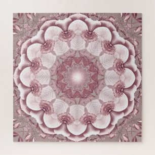 Rosa Dekoratives Puzzle