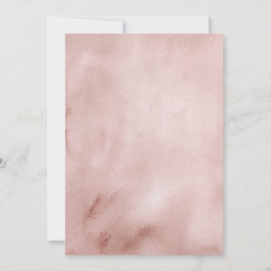 Rosa Delphinen Party Einladung (Rückseite)