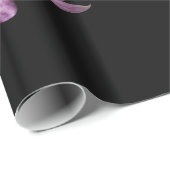 Rosa Dendrobium-Orchideen-Blume - Blumenorchideen Geschenkpapier (Rolleneckpunkt)