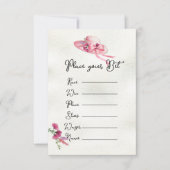 Rosa Derby Hat Brautparty Wettkarten Einladung (Vorderseite)