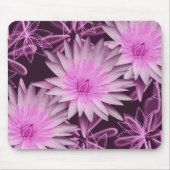Rosa des Schwarzen Blume lilly Mousepad (Vorne)