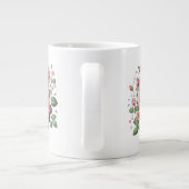 Rosa-Design Jumbo-Tasse (Rückseite)