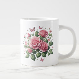 Rosa-Design Jumbo-Tasse