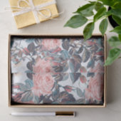 Rosa-Design Seidenpapier (Geschenk)