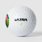 Rosa Desktop-Tulpen Golfball (Logo)