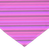 Rosa diagonale Streifen Tischdecke (Schrägansicht)