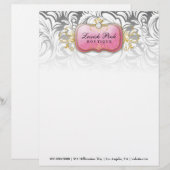 rosa Diamant der Platten-311-Lavish - Briefkopf (Vorne/Hinten)