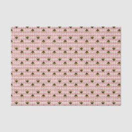 Rosa Diamant Vintages Insekt Seidenpapier