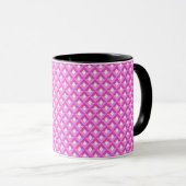 Rosa Diamant Zwei-Ton Tasse (VorderseiteRechts)