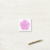 Rosa Dianthus Haftnotizen Post-it Klebezettel (Auf Schreibtisch)