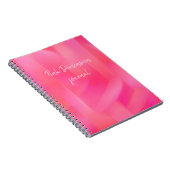 Rosa-Dimension Notizblock (Rechte Seite)